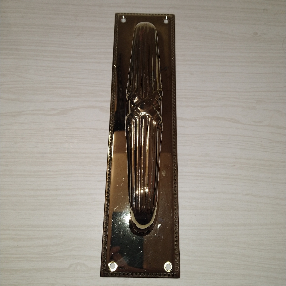 Gold Brass Plated Door Handle